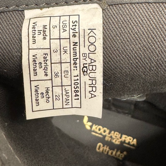 New! Koolaburra by UGG suede leather boots, Elista Moto shoes, size 5 - Picture 10 of 12